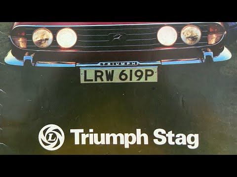 Triumph Stag a 1976 brochure review