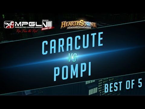 Caracute vs Pompi - Mineski Pro Gaming League S8 Hearthstone - Groupstage - Bo5