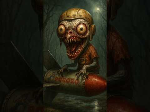 part 2 - monster version of pororo characters #shorts #scary #monster