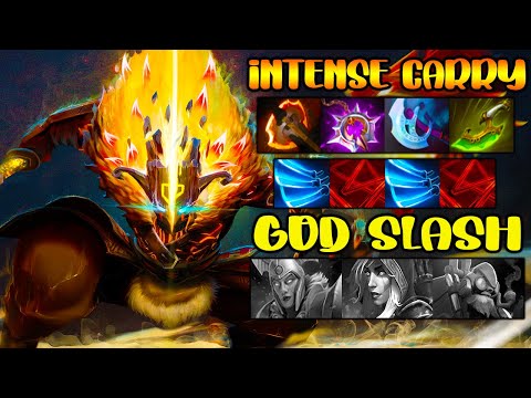 INTENSE CARRY JUGGERNAUT - INSANE OMNISLASH - FULL TEAM FIGHT - DOTA 2 GAMEPLAY