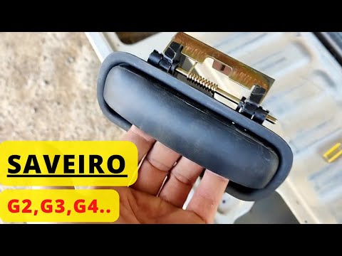 Como Trocar Maçaneta da tampa traseira da Saveiro G2, G3 e G4 do Jeito Certo!