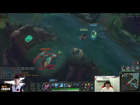 YASUO vs ZOE mid // (KOREAN RANK) // Faker Stream gameplay patch 8.8