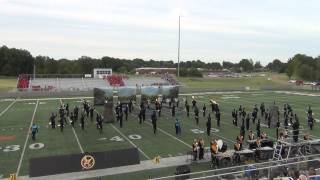 preview picture of video 'Jonesboro High School at Olive Branch Marching Contest 2012'