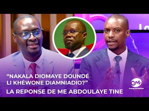 NAKALA DIOMAYE DOUNDÉ LI KHÉWONE DIAMNIADIO?: LA REPONSE DE ME TINE À C DIOP 