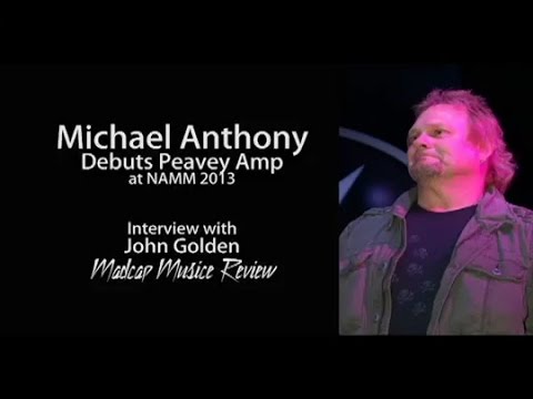 Michael Anthony Interview - Debuts new Peavey Amp