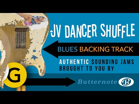 Jimmie Vaughan Texas blues backing track in G | Swingin' Texas shuffle!