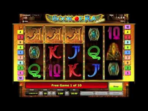 QuasarGaming - Book of Ra Deluxe - BONUS ROUND 10 FREE SPINS
