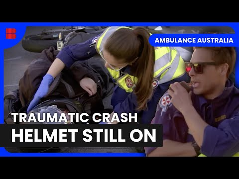 Motorcycle Crash Head Trauma Paramedic Response | Ambulance Australia