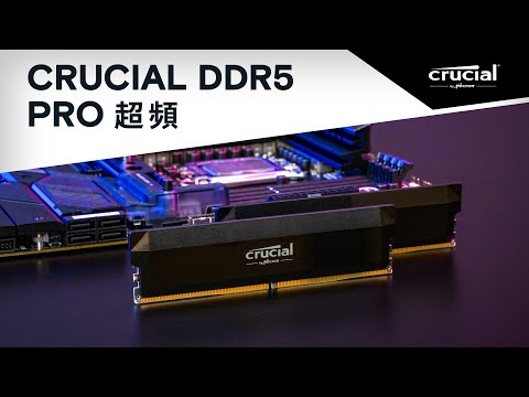 Crucial Pro超頻版 32GB 套裝（2x16GB）DDR5-6000 UDIMM 黑色
- view 2