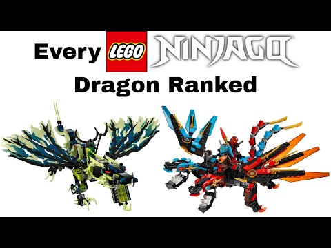 Every LEGO Ninjago Dragon (2011-2022) Ranked