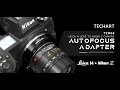 TZM-02 Techart Leica M -  Nikon Z Autofocus Adapter Ver II