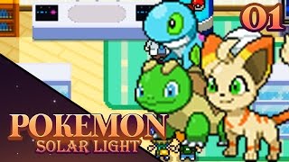 NEW POKEMON in Rikoto! Pokemon Solar Light & Lunar Dark Fan Game Let's Play w/ Sacred - Episode 1