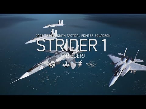 Ace Combat 7 DLC Mission 1: Unexpected Visitor [Su-47] -Gadfly-