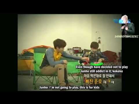 [Eng Sub] 120806 Mnet Wide 2pm Nepa Filming (Khun's Back)