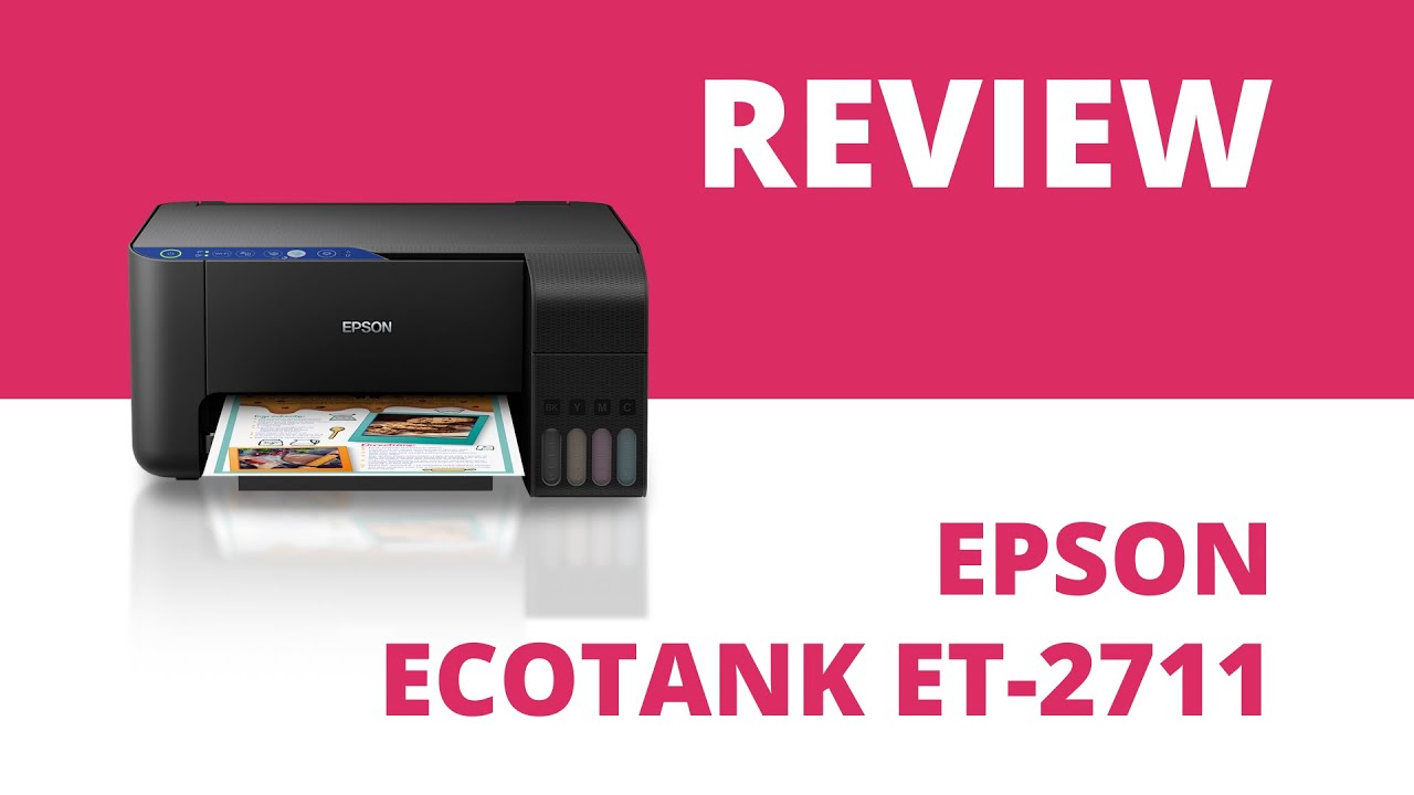 Epson EcoTank ET-2711 A4 Colour Multifunction Inkjet Printer Epson EcoTank ET-2711 A4 Colour Multifunction Inkjet Printer