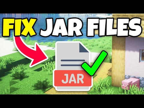 How to Fix .jar Files Not Working for Minecraft Mods, server - Java Files not opening (Jarfix)
