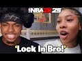 I Went On A Crazy Win Streak With The Best Female 2k Player ZRiverr