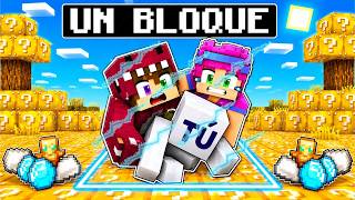 TÚ Sobrevives con UN SOLO LUCKY BLOCK En Minecraft