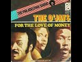 Ojays For The Love Of Money Instrumental Karaoke BGVs
