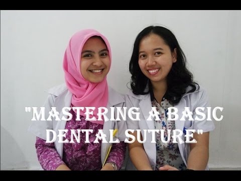 Mastering a Basic Dental Suture #dentalprocedure
