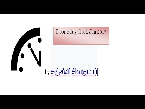 Doomsday Clock (Atomkriegsuhr) -  Adjust the clock 2018/2017