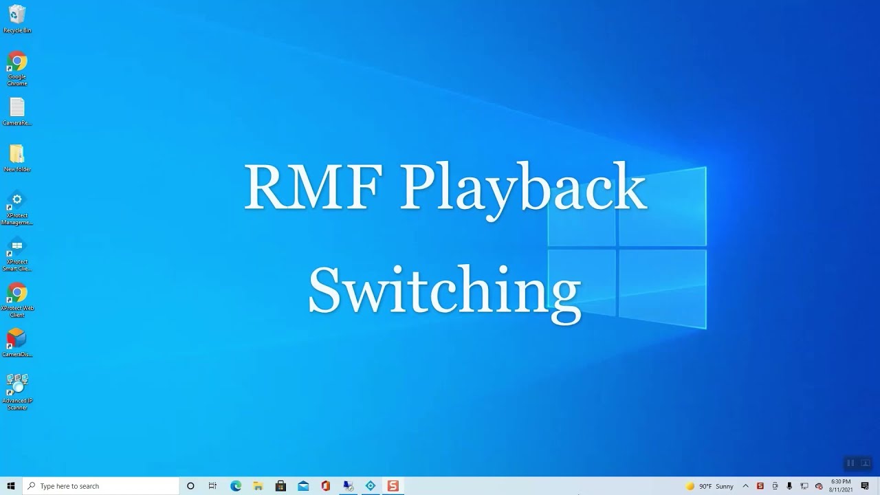 RMF Playback Switching