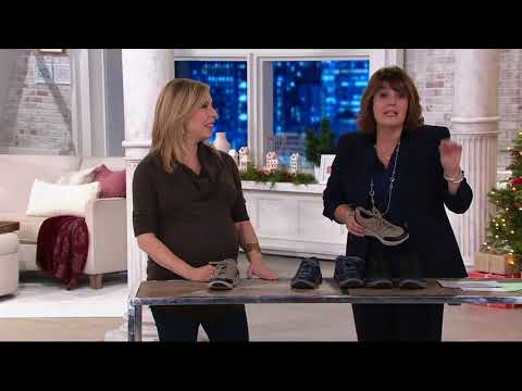 Clarks Leather Lace-up Walking Shoes - Darleigh Cora on QVC