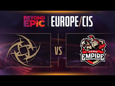 Ninjas in Pyjamas vs Empire Game 1 - Beyond Epic: EU/CIS - Group Stage w/ Zyori & Trent