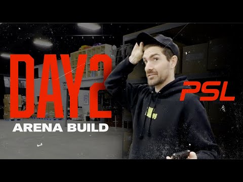 Stair Build Day 2 - PSL Arena 