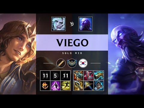 Viego Mid vs Ryze - KR Challenger Patch 25.18