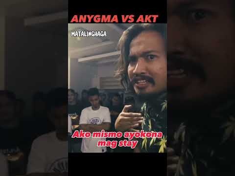 AKT PINA IYAK SI ANYGMA #fliptop #bars #fliptopbattle #rapbattle