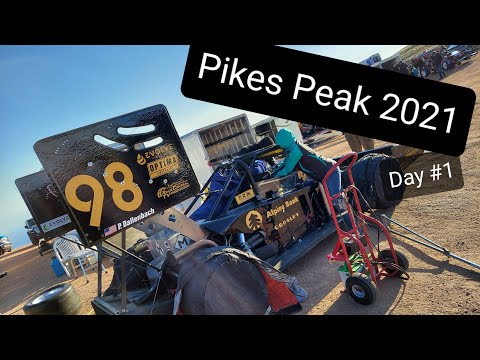 PPIHC 2021 - Day 1, Paul Dallenbach. Pikes Peak Upper Section Practice.