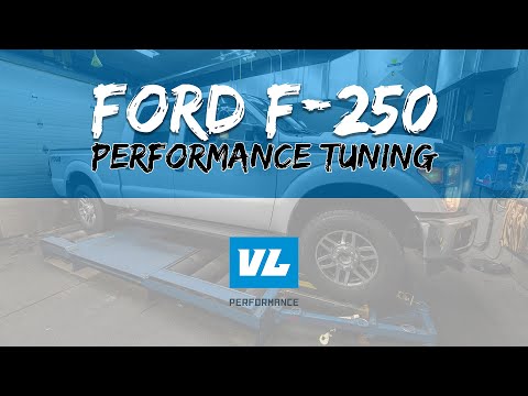 Ford F-250 Tune and Dyno pull (6.2L gas motor)