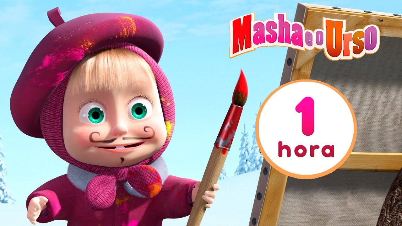 Masha e o Urso 👱‍♀️🐻 👌 Tente de tudo 👌🤸‍♂️ Compilação 16 🎬 1 hora de desenhos animados