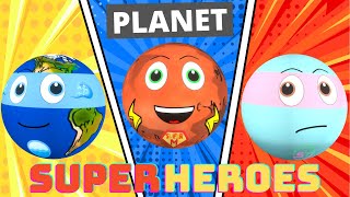 Super Planets: A Solar System Space Story for Kids