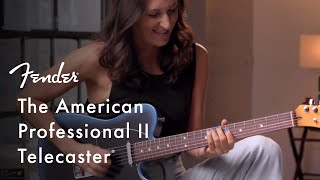 Video thumbnail for Exploring The American Professional II Telecaster | American Professional II Series | Fender by Fender