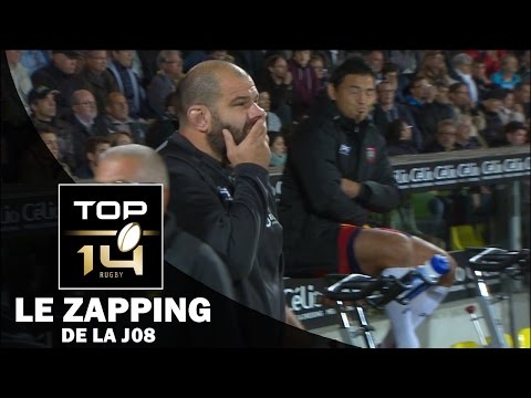 TOP 14 – Le Zapping de la J8– Saison 2016-2017
