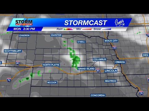 Scattered strong to severe storms possible Monday evening in eastern Nebraska - September 22, 2025