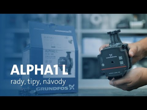 Oběhové čerpadlo ALPHA1 L - rady, tipy, návody