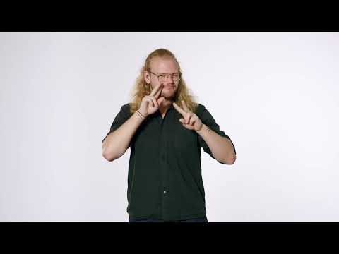 How to Sign Wall Hanging in Auslan