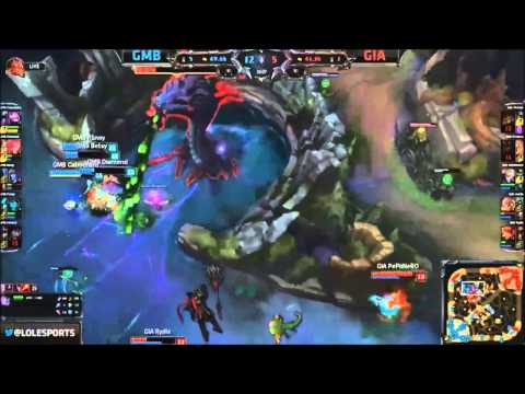 Cabochard gets the triple and gambit takes the baron (GMB vs GIA)