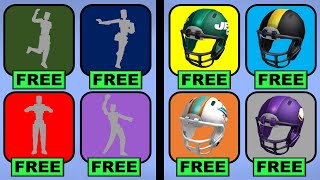 How To Get Free Emotes In Roblox - roblox nfl event