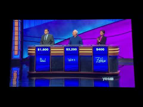 Jeopardy, Paul Trifiletti Day 2 - 1st Daily Double (3/5/20)
