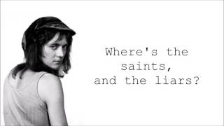 Roger Taylor - No Violins (Lyrics)