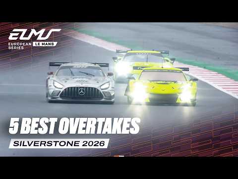5 Best Overtakes | Goodyear 4 Hours of Silverstone 2026 | ELMS