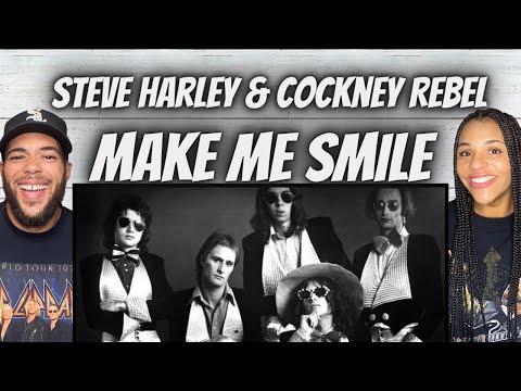 MADE US SMILE!| FIRST TIME HEARING Steve Harley & Cockney Rebel -  Make Me Smile REACTION