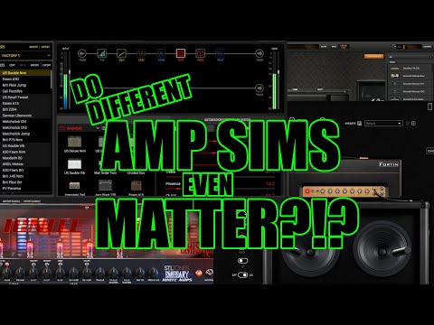 Do Different Amp Sims Even Matter? (How amp sims, impulse responses, and overdrives impact YOU!)