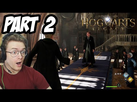 HOGWARTS LEGACY PS5 Walkthrough Gameplay Part 2 (Attending Our First Classes!)