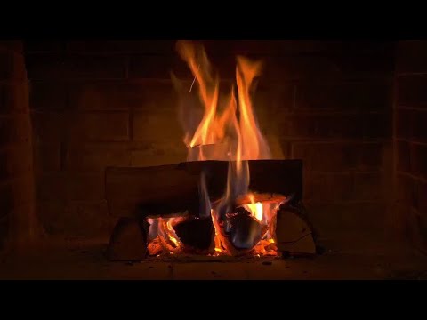4K HDR Fireplace REALTIME - 6 Hours - Relaxing Fire Burning Video & Crackling Sounds - NO LOOP - UHD