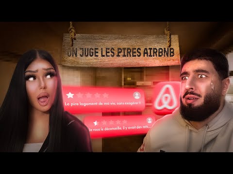 ON JUGE LES PIRES AIRBNB (hyper drôle) Ft Achrafdesss 